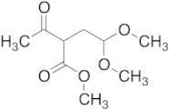 Methyl 2-Acetyl-4,4-dimethoxybutanoate