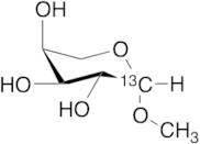 Methyl b-L-Arabinopyranoside-13C