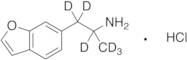 a-Μethyl-6-benzofuran Ethanamine-d6 Ηydrochloride (6-APB-d6 Hydrochloride)