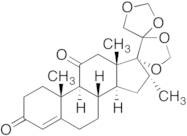 16-Methyl-17,20:20,21-bis[methylenebis(oxy)]-pregn-4-ene-3,11-dione