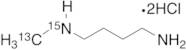 N-Methylbutane-1,4-diamine, Dihydrochloride-13C, 15N