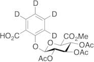 Methyl 1-(2-Carboxyphenyl)-2,3,4-tri-O-acetyl-β-D-glucopyranuronate-d4