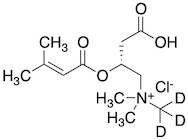 3-Methylcrotonyl-L-carnitine-d3 HCl (N-methyl-d3)