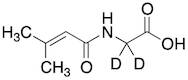 N-(3-Methylcrotonyl)glycine-2,2-d2