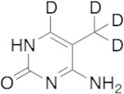 5-Methyl-d3-cytosine-6-d1