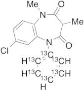 3-Methyl Clobazam-13C6