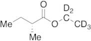 (2R)-2-Methyl-butanoic Acid Ethyl Ester-d5