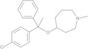 N-Methyl-4-[1-(4-chlorophenyl)-1-phenylethoxy)hexahydroazepine