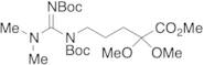 Methyl 5-(1,2-bis(tert-Butoxycarbonyl)-3,3-dimethylguanidino)-2,2-dimethoxypentanoate