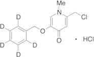 1-Methyl-2-chloromethyl-5-benzyloxypyridin-4(1H)-one Hydrochloride-d5