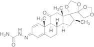 16Beta-Methyl-17,20:20,21-bis(methylenedioxy)-pregna-1,4-diene-3,11-dione 3-Semicarbazone