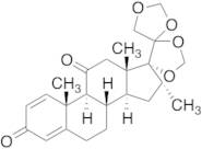 (16a)-16-Methyl-17,20:20,21-bis[methylenebis(oxy)]-pregna-1,4-diene-3,11-dione