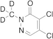 2-Methyl-4,5-dichloro-3-pyridazinone-d3