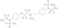 Methyl-[4-(dimethylsulfonylamino)phenylethyl]-[4-(dimethylsulfonylaminophenoxyethyl-d4)amine