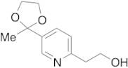 5-(2-Methyl-1,3-dioxolan-2-yl)-2-pyridineethanol