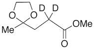 2-Methyl-1,3-dioxolane-2-propanoic Acid Methyl Ester-d2