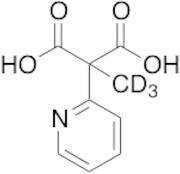 2-Methyl-2-(2-pyridinyl)-propanedioic Acid-d3