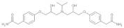 4,4'-[[(1-Methylethyl)imino]bis[(2-hydroxy-3,1-propanediyl)oxy]]bis-benzeneacetamide (Atenolol Impurity F)