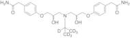 4,4'-[[(1-methylethyl)imino]bis[(2-hydroxy-3,1-propanediyl)oxy]]bis-benzeneacetamide-d7 (Atenolol Impurity F)