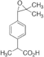 2-[p-(2-Methyl-1,2-epoxypropyl)phenyl]propionic Acid