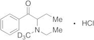 a-(N-Methyl-N-ethylamino)butyrophenone-d3 Hydrochloride