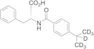 N--[4-(1-Methylethyl)benzoyl]-D-phenylalanine-d7