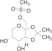 2,3-O-(1-Methylethylidene)-β-D-fructopyranose-1-methanesulfonate