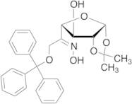 1,2-O-(1-Methylethylidene)-6-O-(triphenylmethyl)-Beta-L-arabino-hexofuranos-5-ulose Oxime