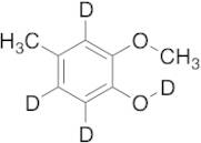 2-Methoxy-4-methylphenol-3,5,6-d3,OD