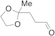 2-Methyl-1,3-dioxolane-2-propanal