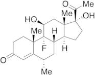 6alpha-Methyl-9alpha-fluoro-11beta,17alpha-dihydroxyprogesterone