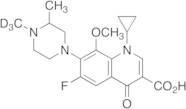 N-Methyl Gatifloxacin-d3