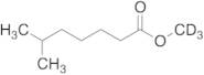 6-Methylheptanoic Acid Methyl-d3 Ester