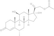 6alpha-Methyl Hydrocortisone 21-Acetate