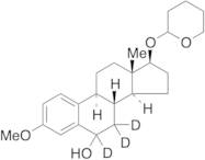 3-O-Methyl 6-Hydroxy-17β-estradiol-d3 17-O-Tetrahydropyran