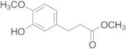 Methyl 3-(3-Hydroxy-4-methoxyphenyl)propanoate