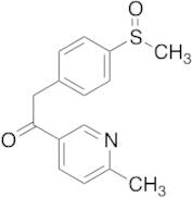 1-(6-Methyl-3-pyridinyl)-2-[4-(methylsulfinyl)phenyl]ethanone