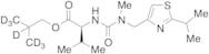 N-[[N-Methyl-N-[(2-isopropyl]-4-thiazolyl)methyl)amino]carbonyl-L-valine Carboxylic Acid Isobuty...