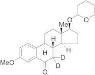 3-O-Methyl 6-Keto 17β-Estradiol-d2 17-O-Tetrahydropyran