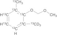 2-(Methoxymethoxy)-1,3-dimethylbenzene-13C8,D3