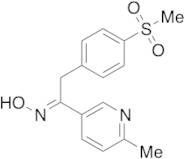 1-(6-Methyl-3-pyridinyl)-2-[4-(methylsulfonyl)phenyl]-ethanone Oxime