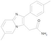 6-Methyl-2-(4-methylphenyl)imidazo[1,2-a]pyridine-3-acetamide
