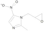 2-Methyl-5-nitro-1-(2-oxiranylmethyl)-1H-imidazole