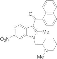 [2-Methyl-1-[(1-methyl-2-piperidinyl)methyl]-6-nitro-1H-indol-3-yl]-1-naphthalenylmethanone