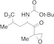 [(1S)-3-Methyl-1-[[(2S)-2-methyloxiranyl]carbonyl]butyl]-carbamic Acid 1,1-Dimethylethyl Ester-d3