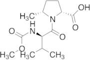 (2R-5R)-1-((R)-2(Methyoxycarbonylamino)-3-methylbutonyl)-5-methylpyrrolidine-2-carboxylic Acid