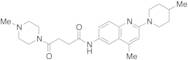 4-Methyl-N-[4-methyl-2-(4-methyl-1-piperidinyl)-6-quinolinyl]-γ-oxo-1-piperazinebutanamide