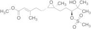 Methyl [2α(E),3β(R*)]-5-[3-(3,4-Hydroxy-4-methyl-3-((methylsulfonyl)oxy)pentyl)-3-methyloxiranyl]-…