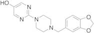 1-(3,4-Methylenedioxybenzyl)-4-(5-hydroxy-2-pyrimidyl)piperazine