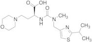 (2S)-2-{[Methyl({[2-(propan-2-yl)-1,3-thiazol-4-yl]methyl})carbamoyl]amino}-4-(morpholin-4-yl)butanoic Acid